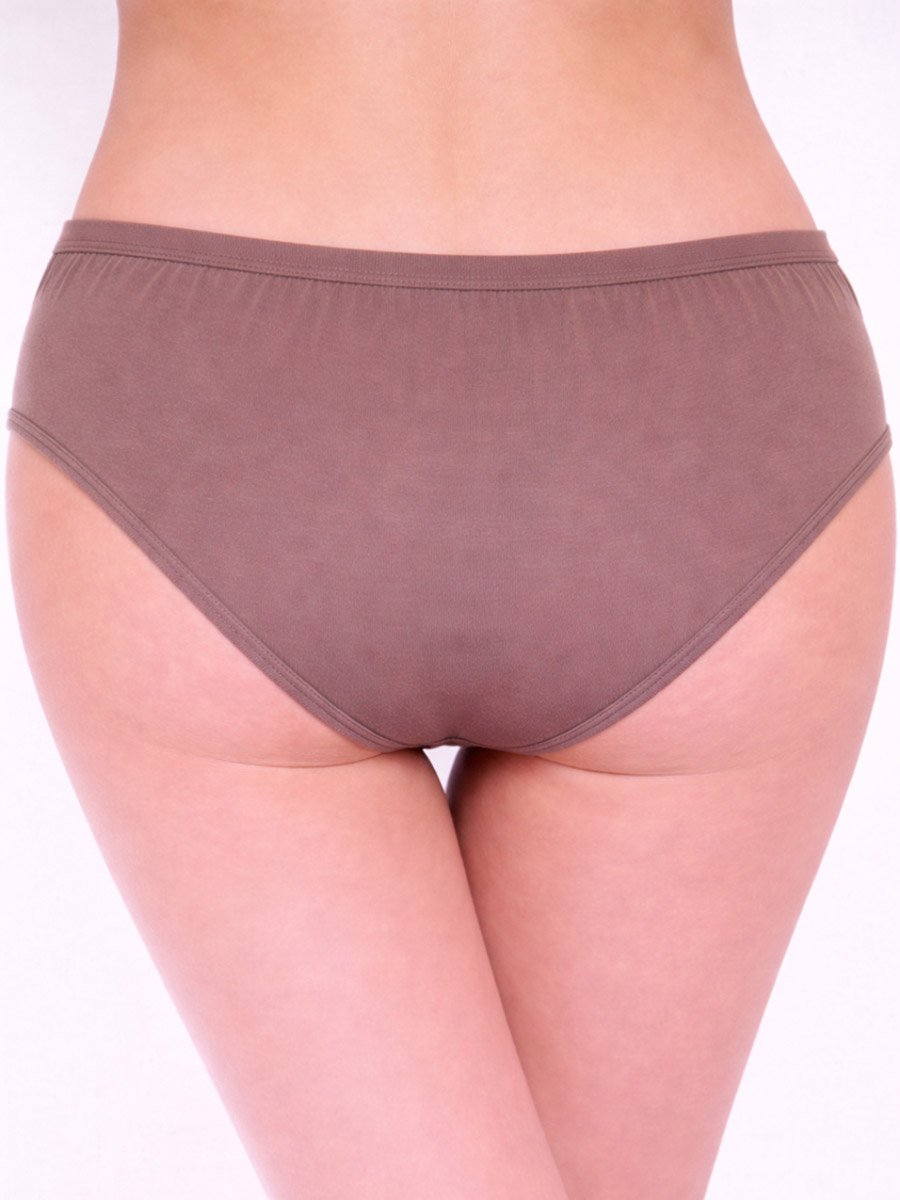 Pack of 3 - Solid Mid Rise Briefs