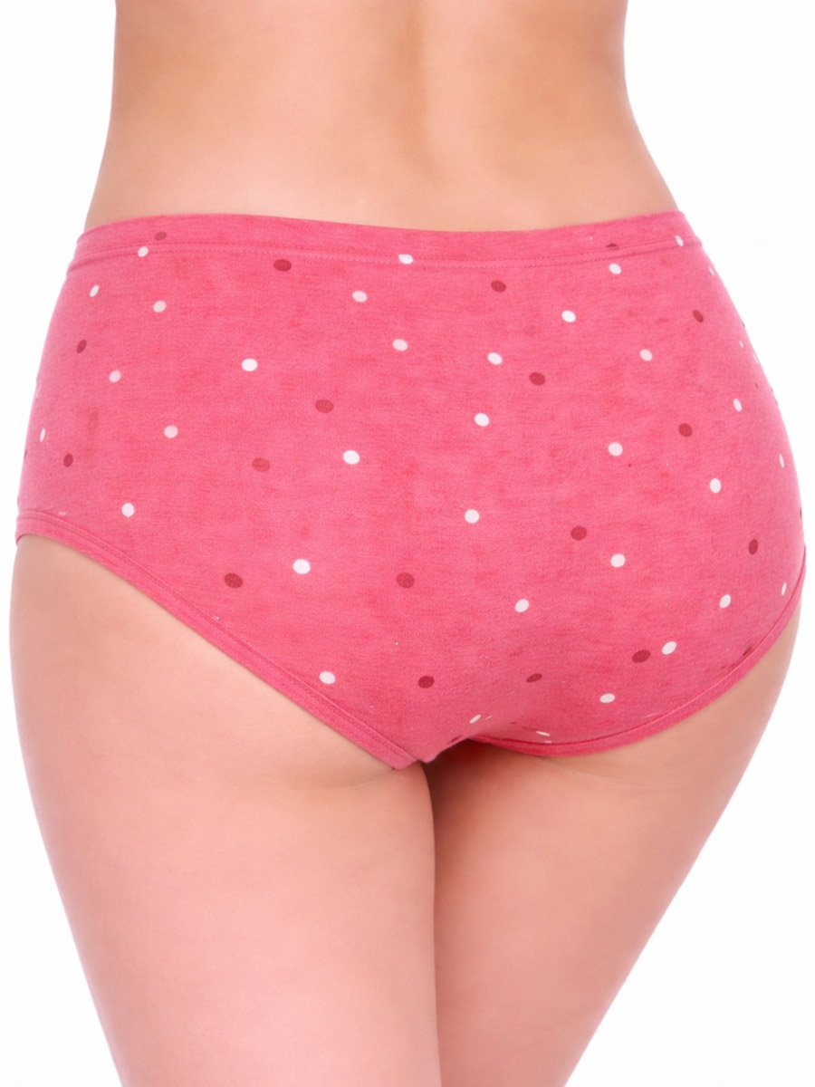 Pack of 3 - Striped High Leg Briefs