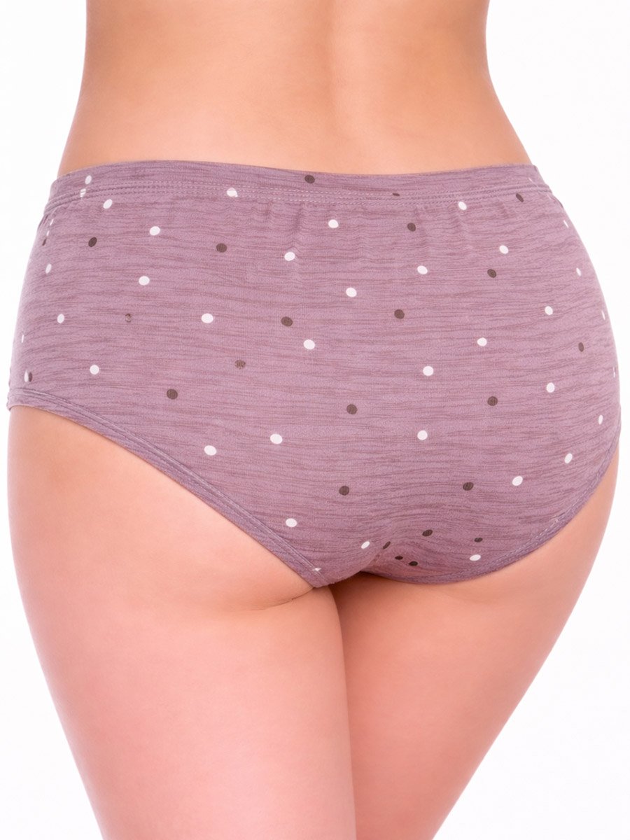 Pack of 3 - Striped High Leg Briefs