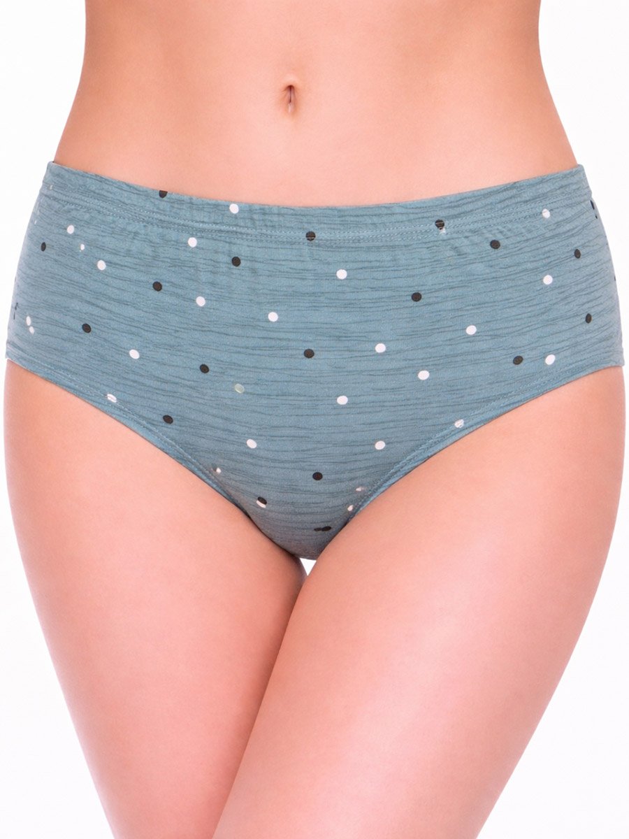 Pack of 3 - Striped High Leg Briefs