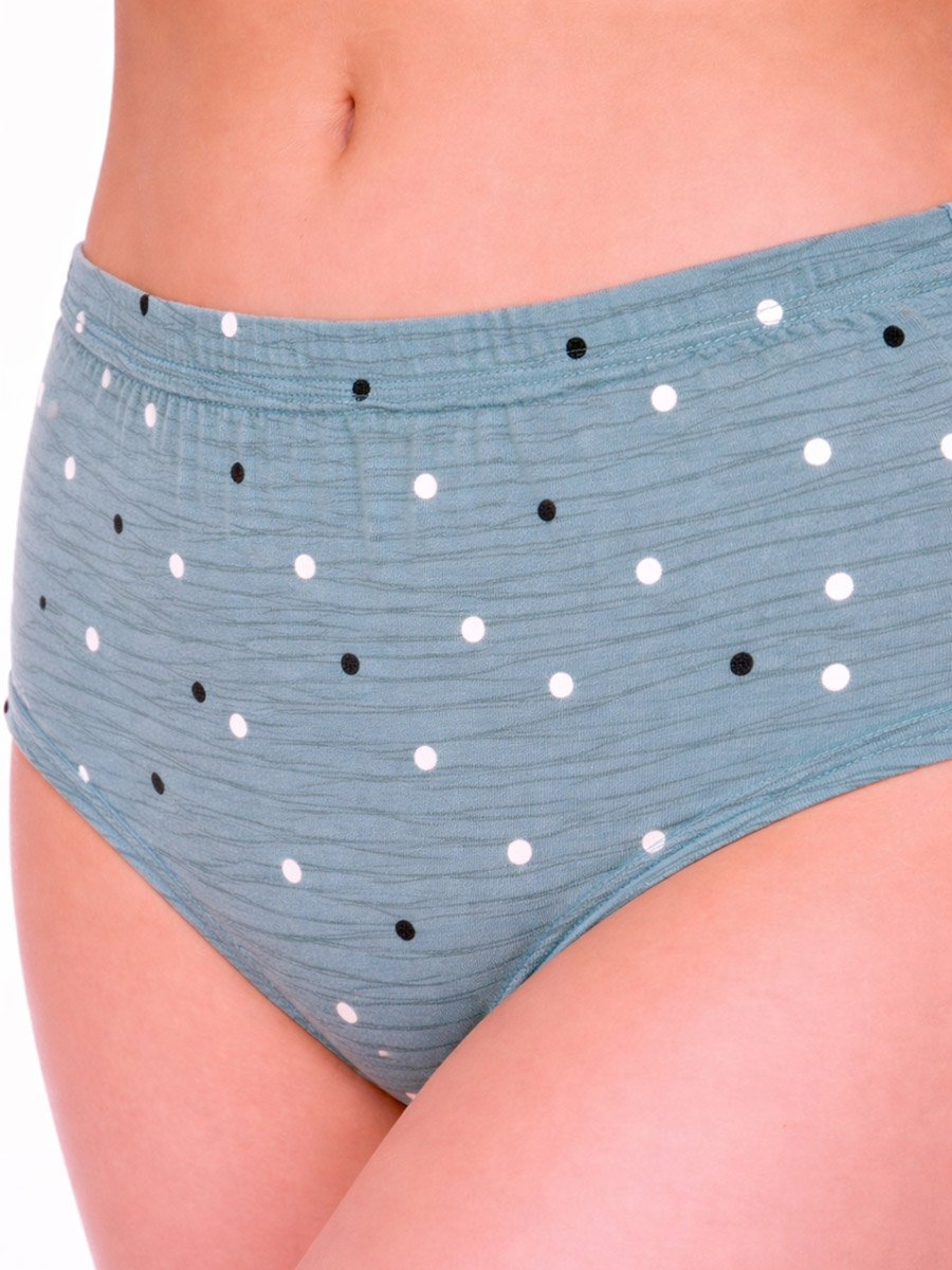 Pack of 3 - Striped High Leg Briefs