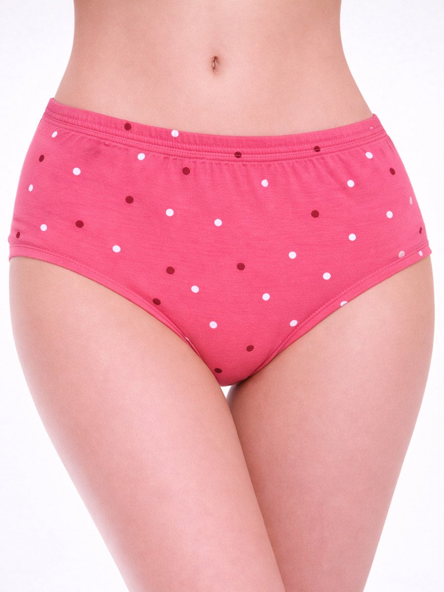Pack of 3 - Striped High Leg Briefs