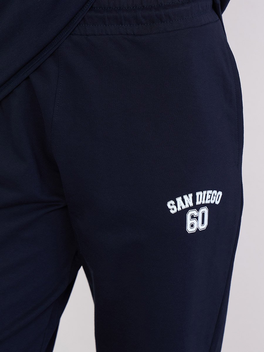 Oversized Printed T-Shirt and Cuffed Joggers Co-Ords