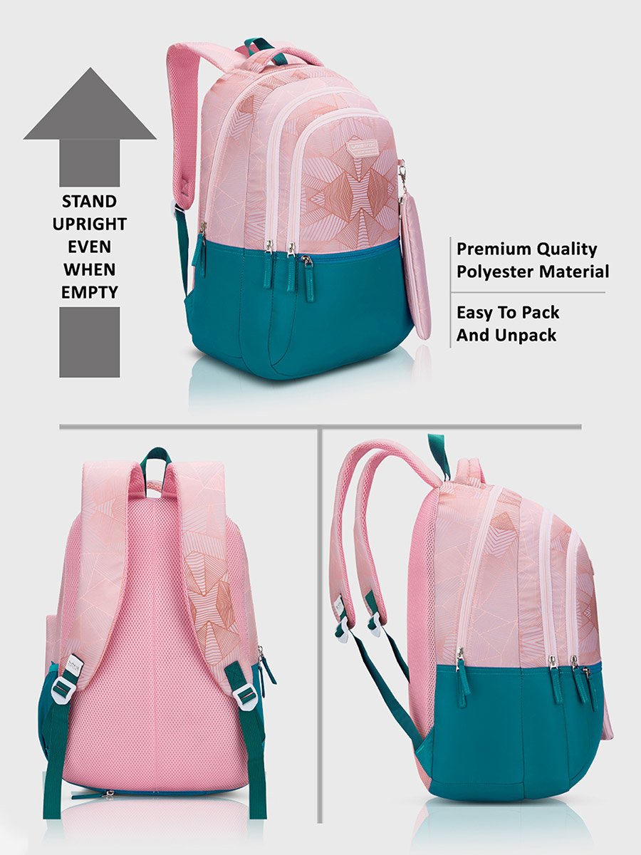 Wave Laptop Backpack with Pencil Pouch 36L 19Inches