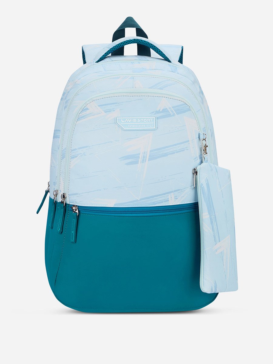 Brushstrokes Laptop Backpack with Pencil Pouch 36L 19Inches