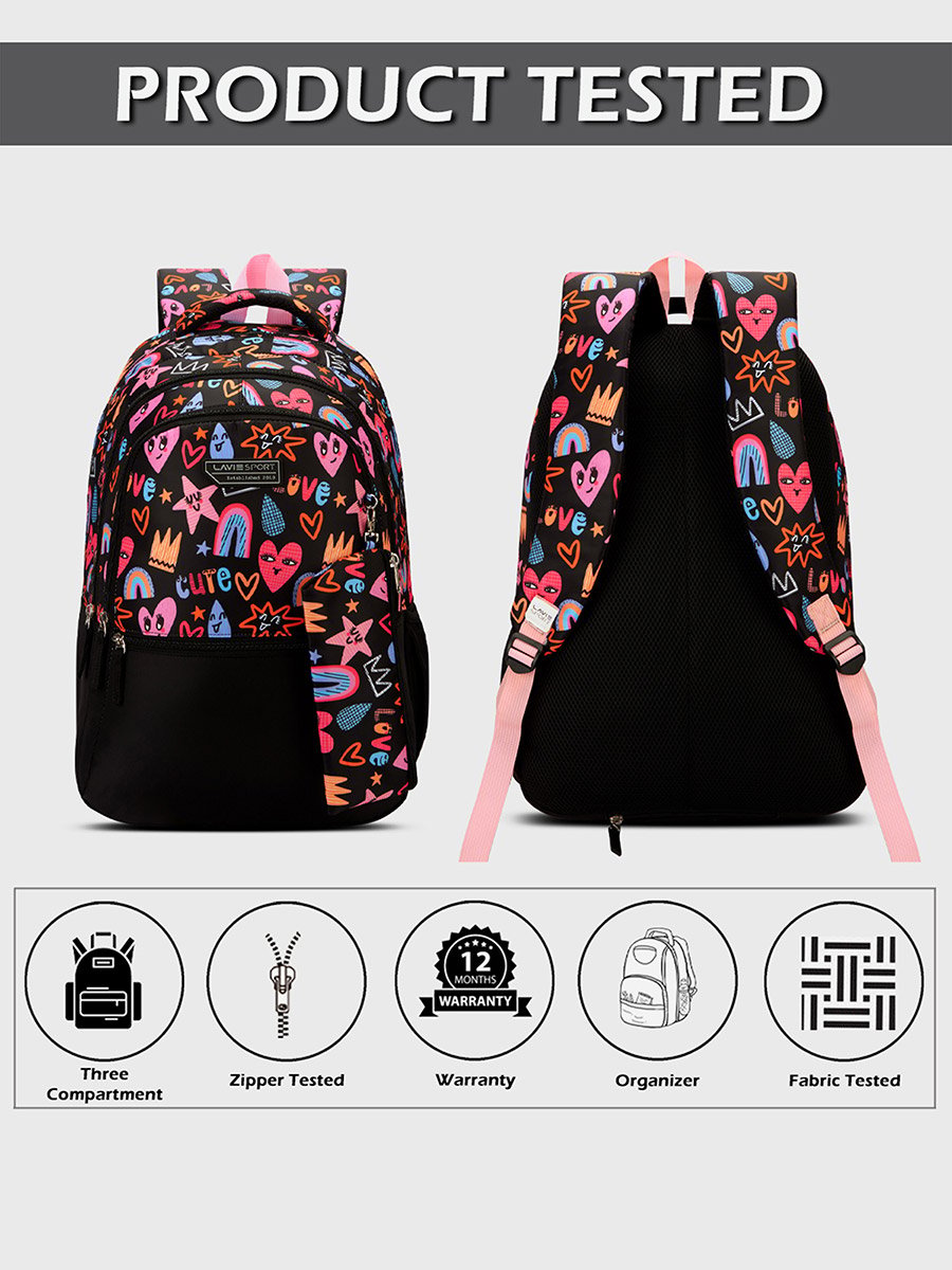 Popheart Laptop Backpack with Pencil Pouch 36L 19Inches