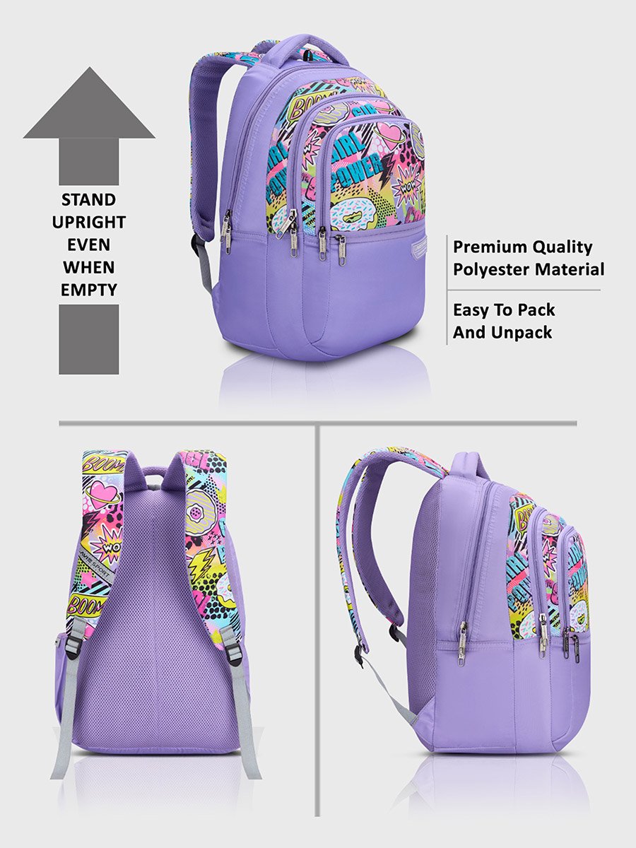 Power Purple Backpack 17Inch 30L