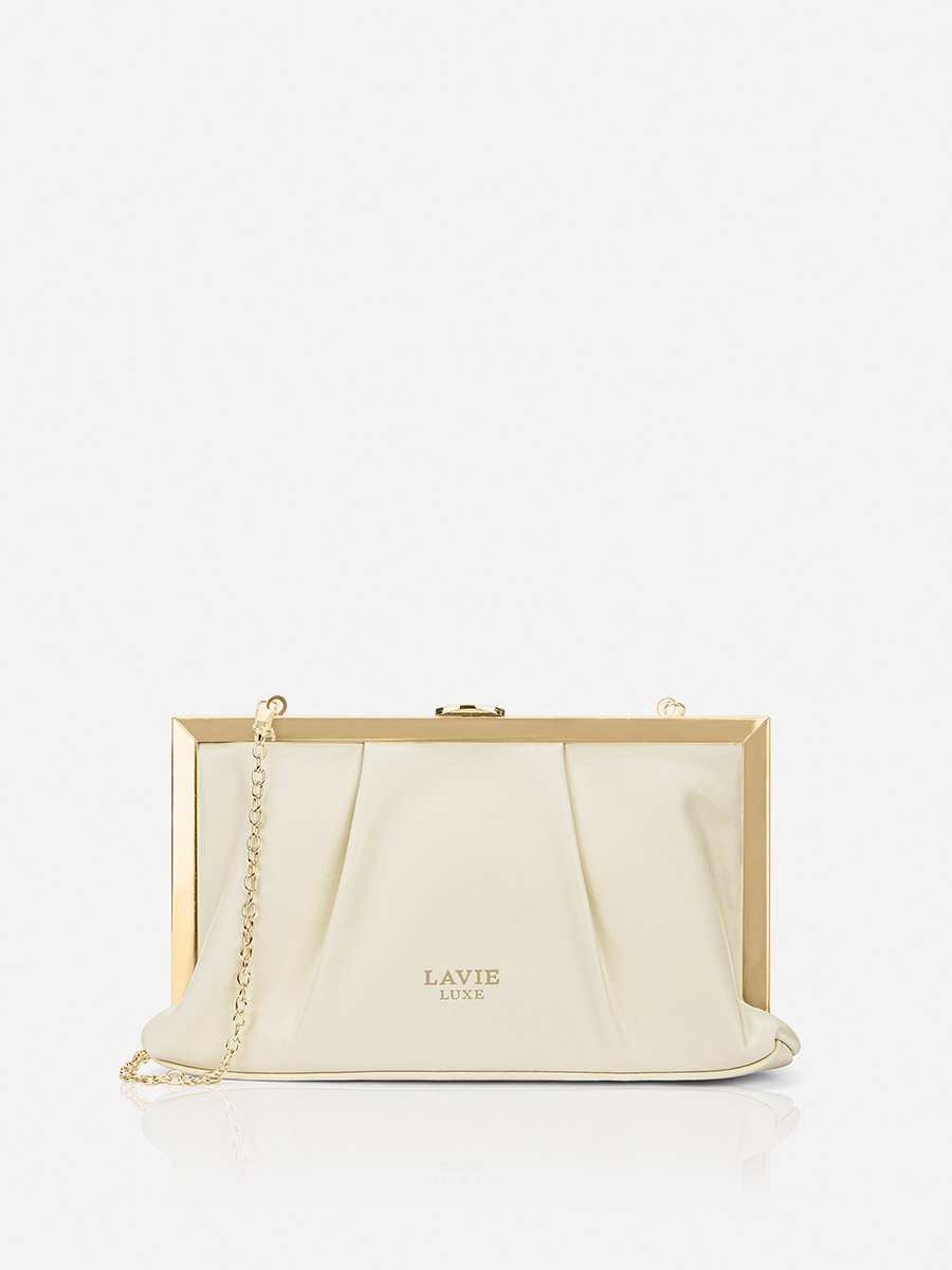 Pleatz25 Frame Clutch Bag