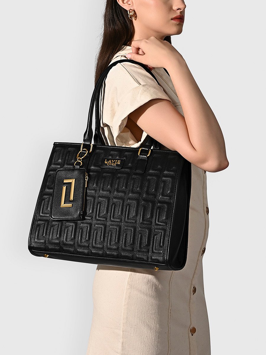 Quem Large Satchel Bag
