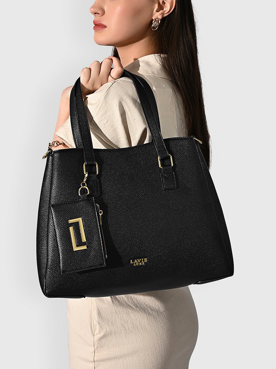 Rumi 3 Compartment Satchel Bag