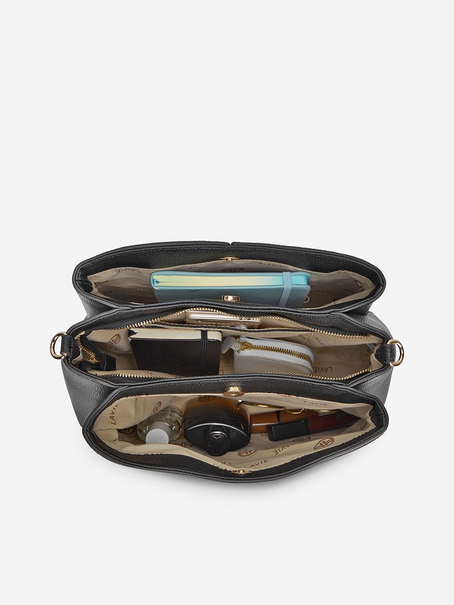 Rumi 3 Compartment Satchel Bag
