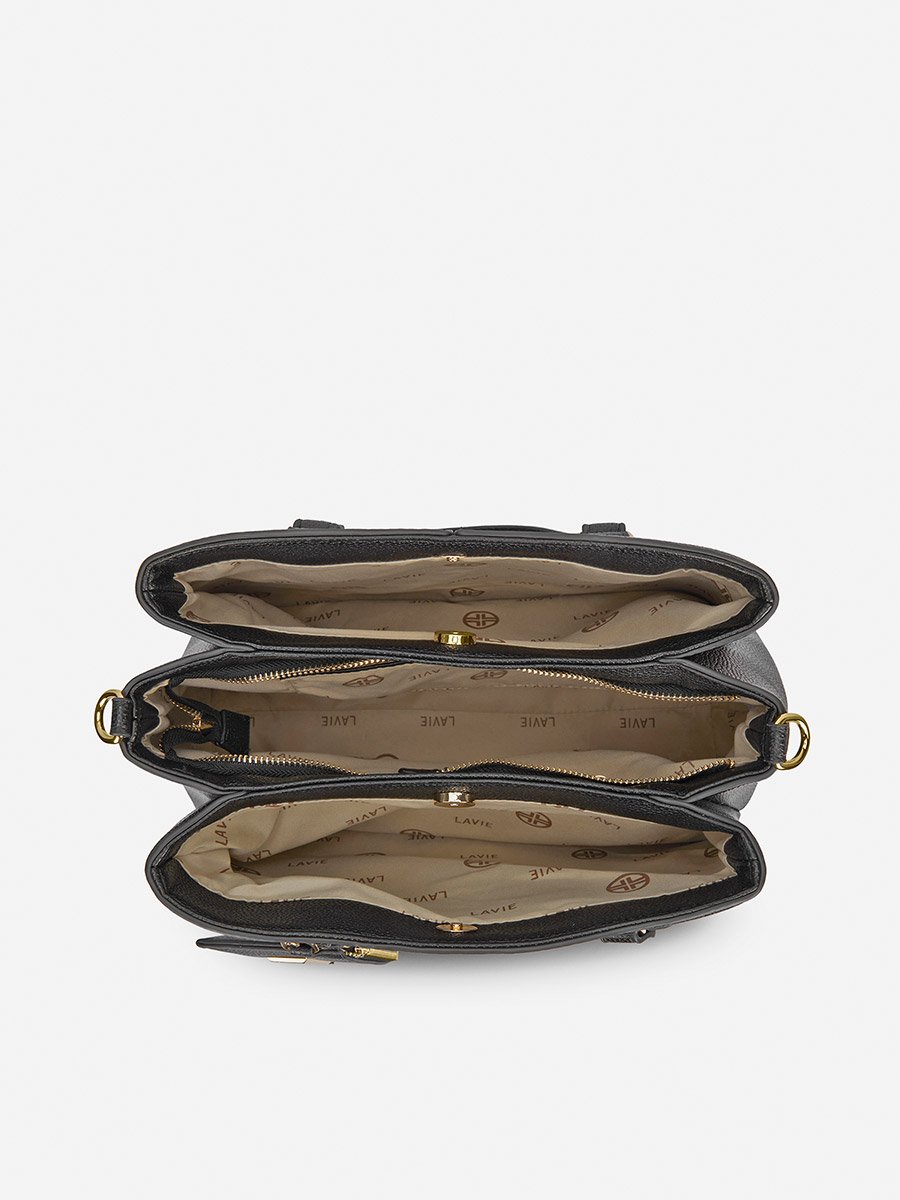 Rumi 3 Compartment Satchel Bag