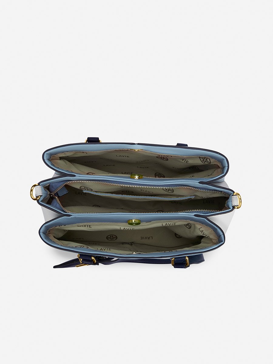 Rumi 3 Compartment Satchel Bag