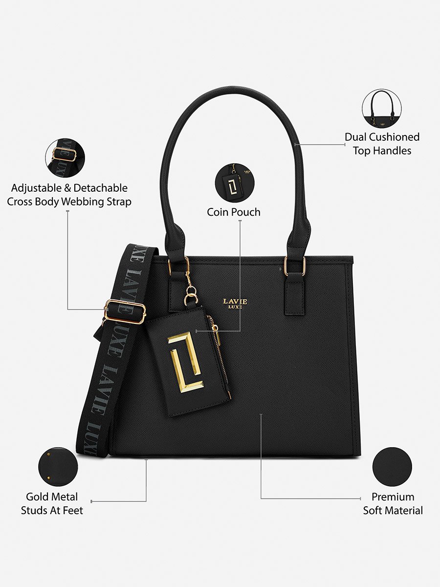 Duo Quad Medium Satchel Bag