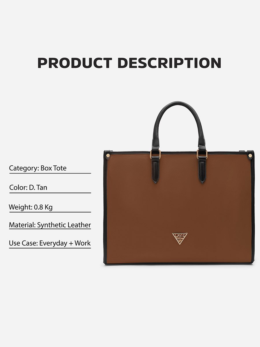 Madisson Box Tote Bag