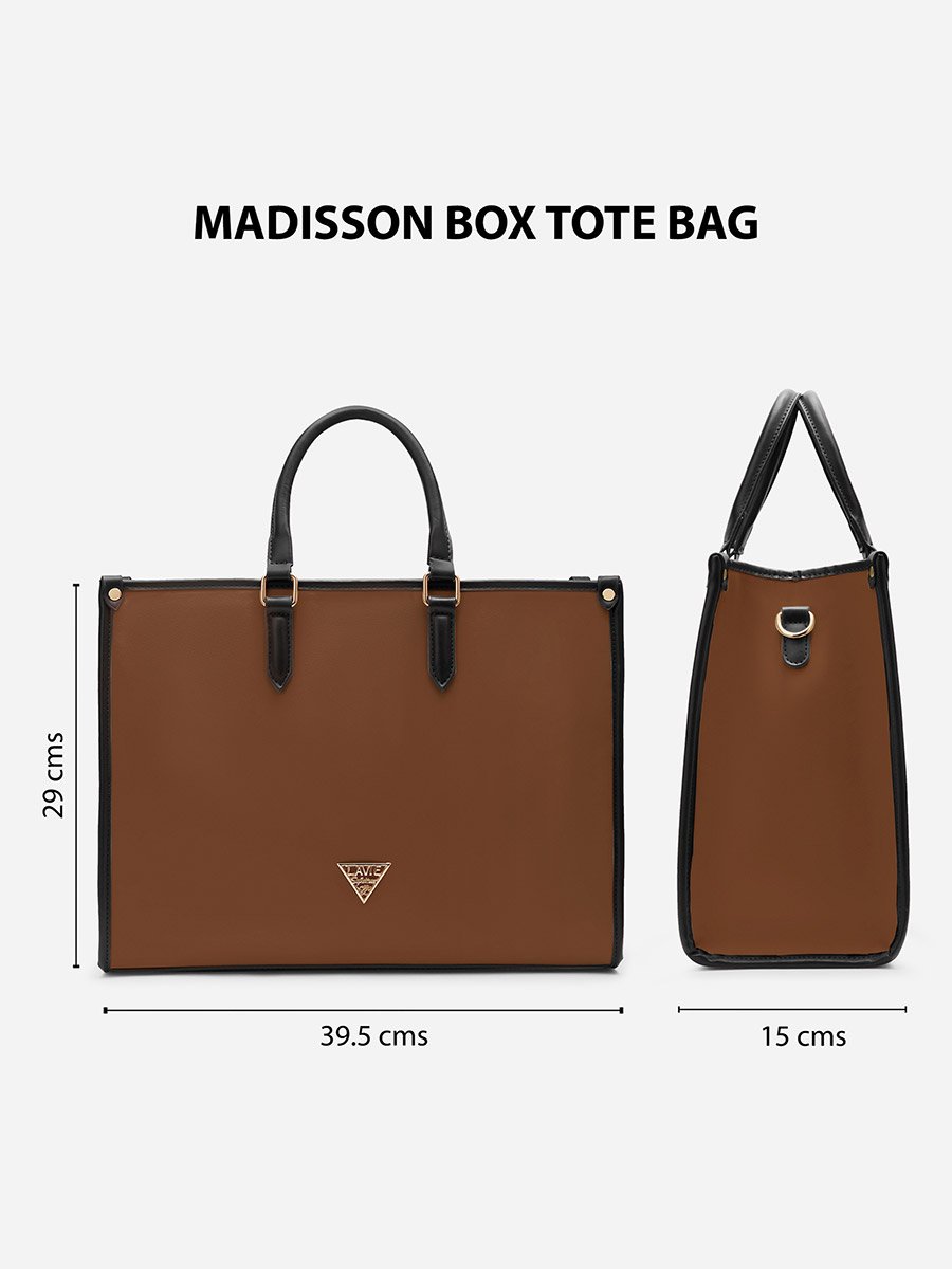 Madisson Box Tote Bag