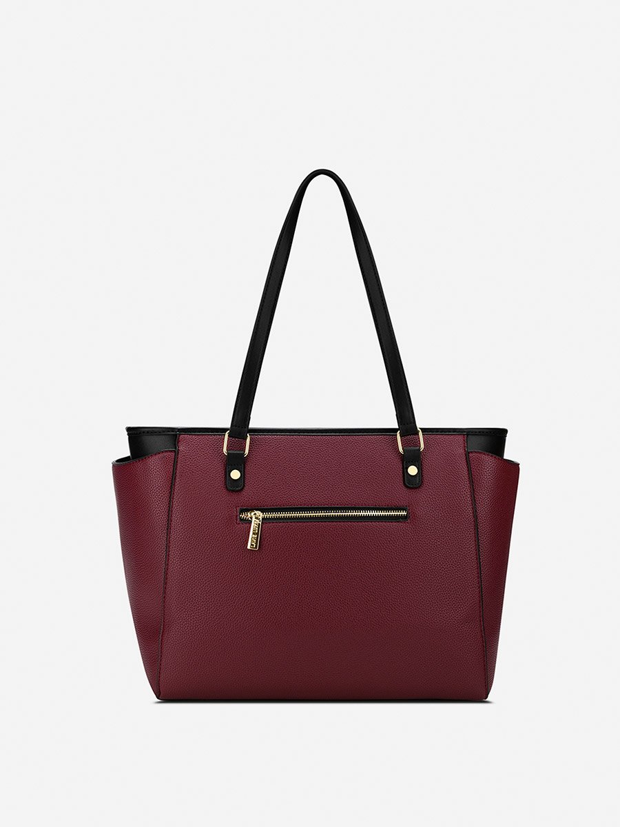 Women Maroon Addie Large Tote