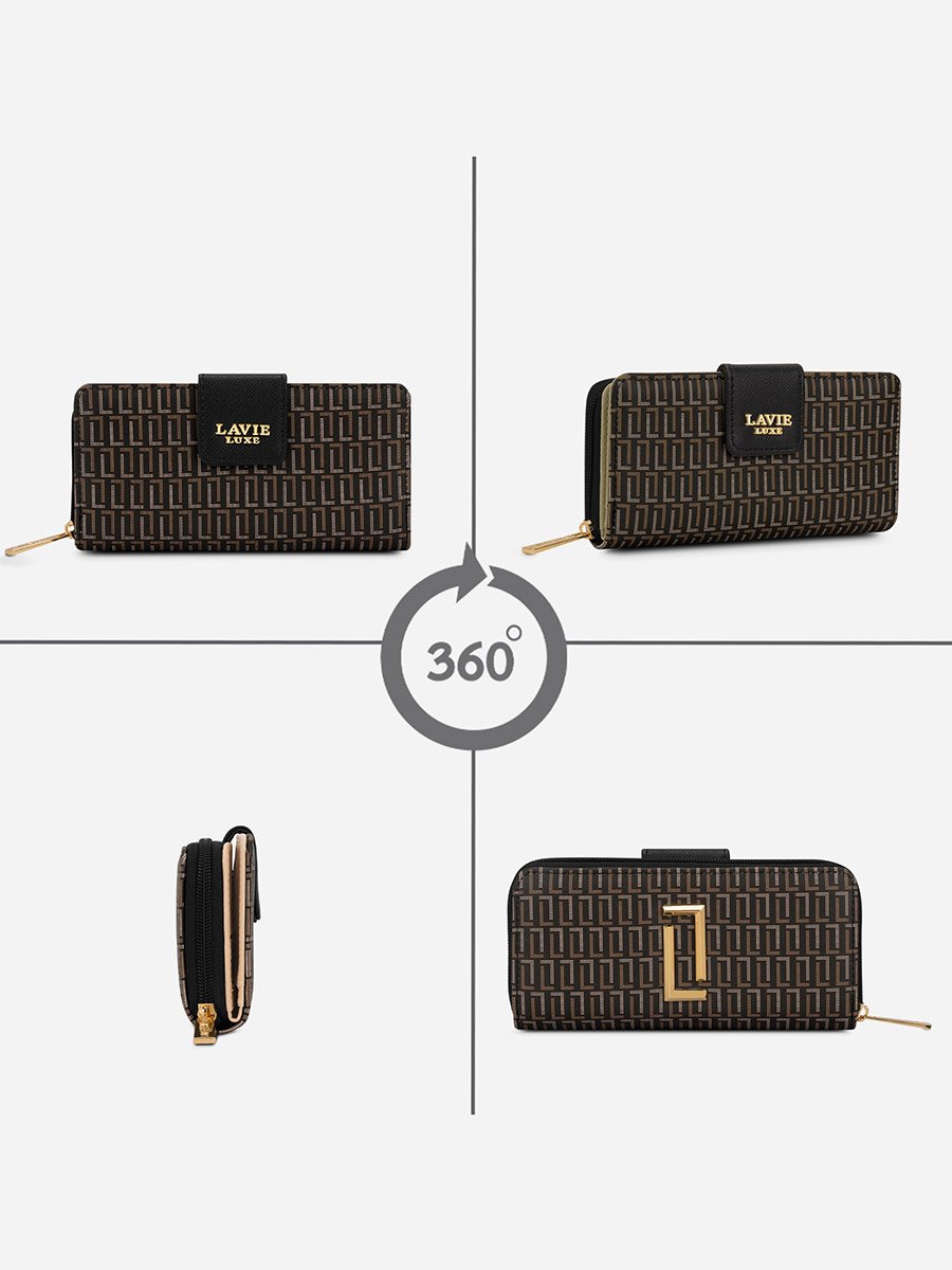 Mono Mia25 Bifold Zip Wallet