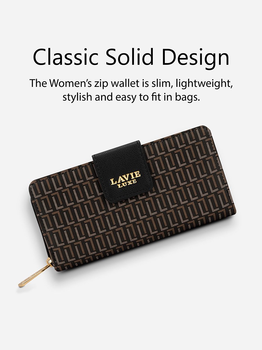 Mono Mia25 Bifold Zip Wallet