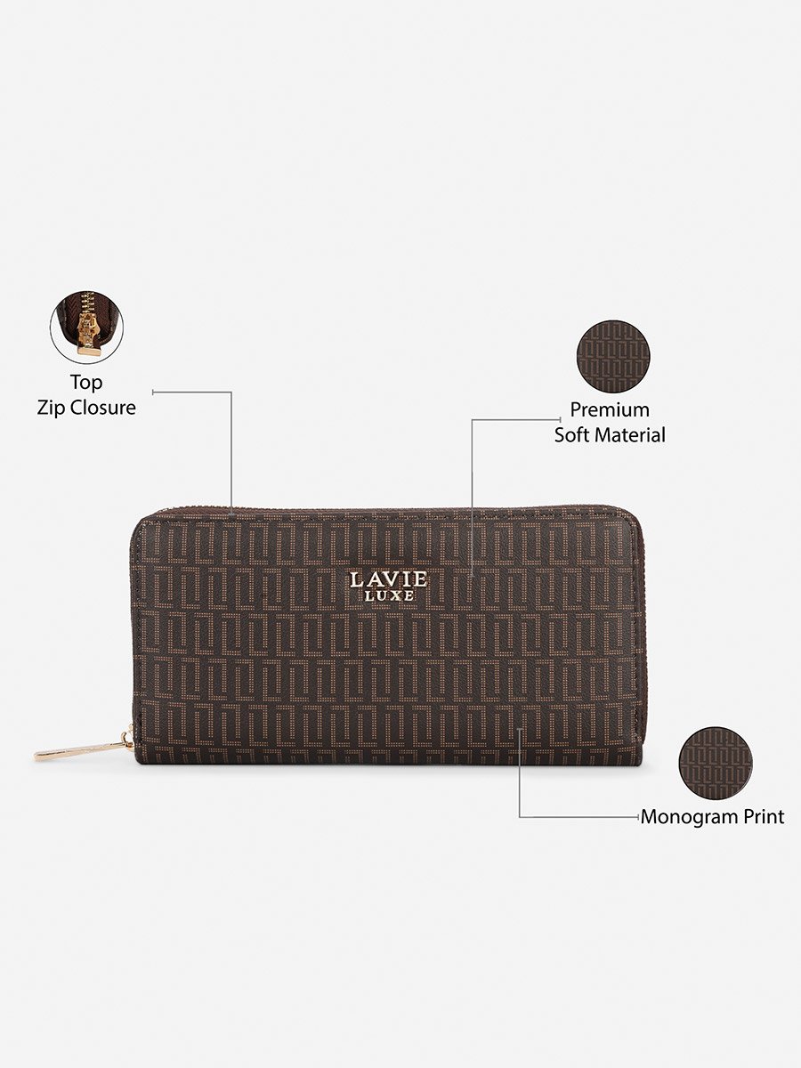 Mono Sacy25 Long Zip Around Wallet