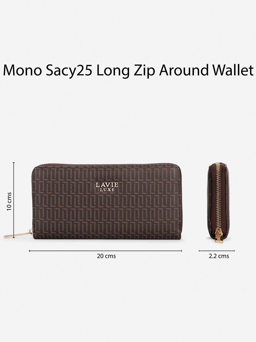 Mono Sacy25 Long Zip Around Wallet