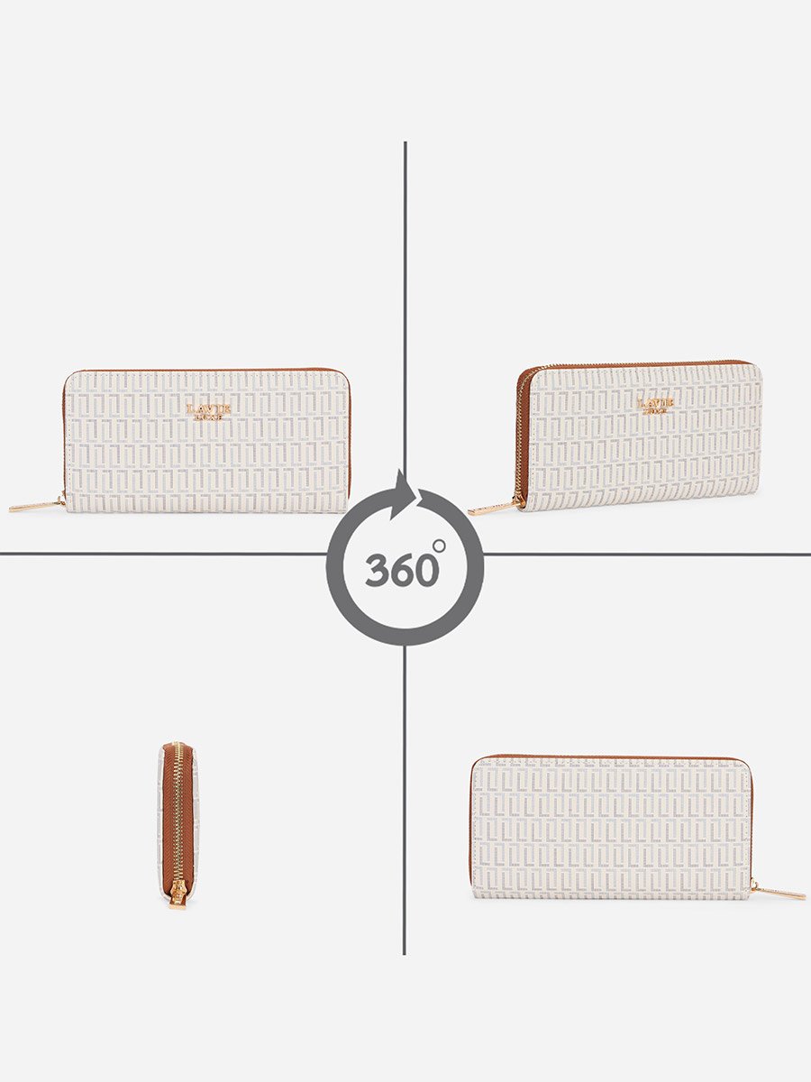 Mono Sacy25 Long Zip Around Wallet