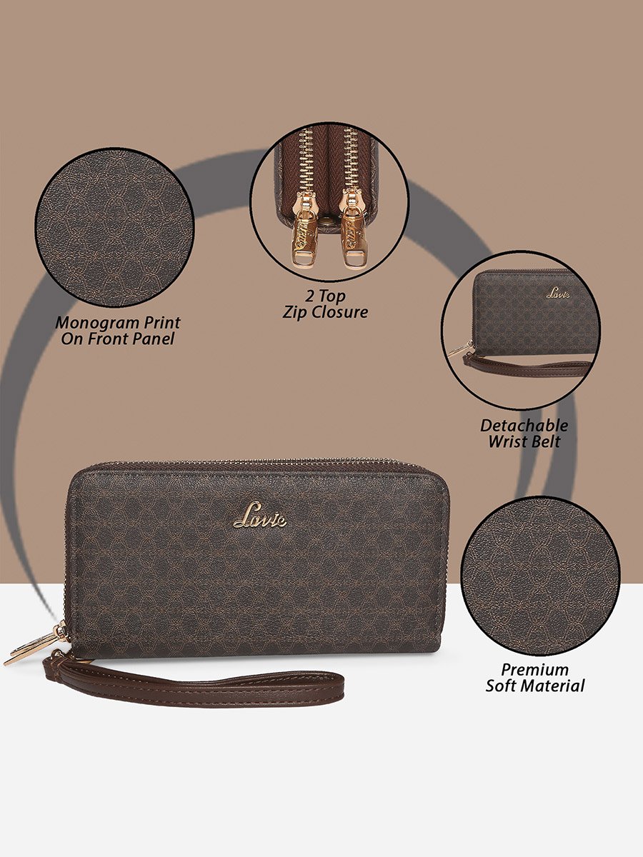 Mono Savy Dual Zip Wallet