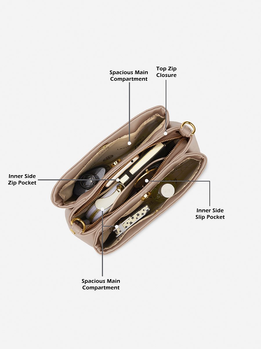 Emjane 3 Compartment Sling Bag