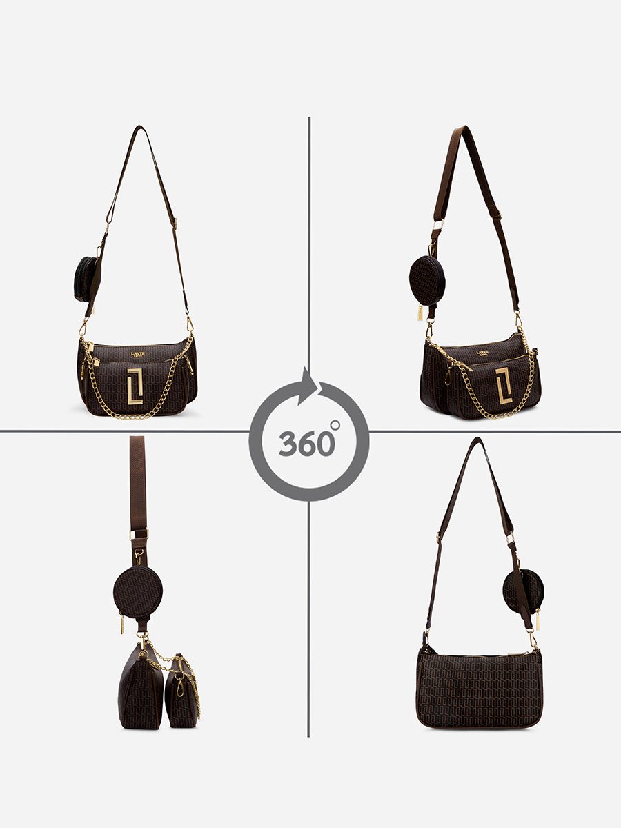 3-Piece Chunk25 Sling Bag Set