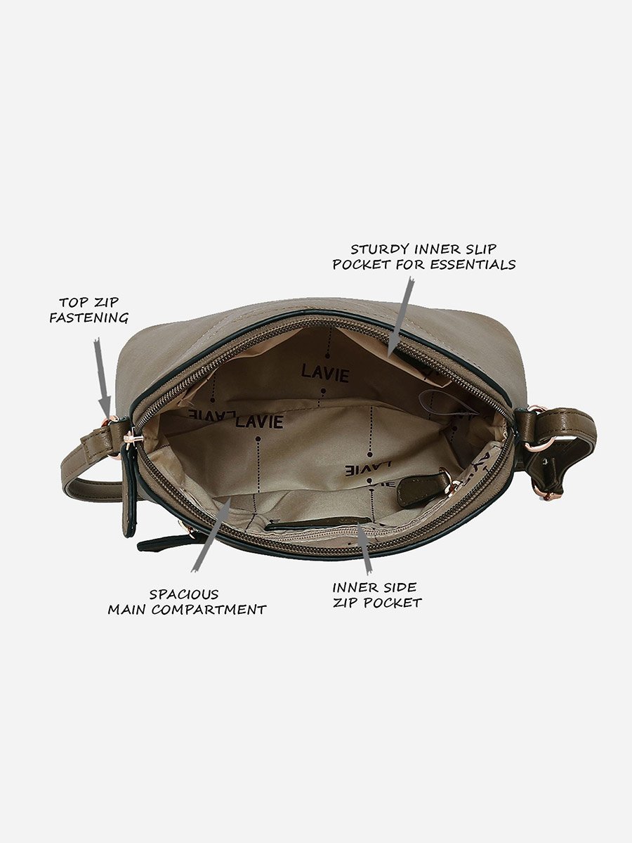 Marma Zigzag Dome Sling Bag