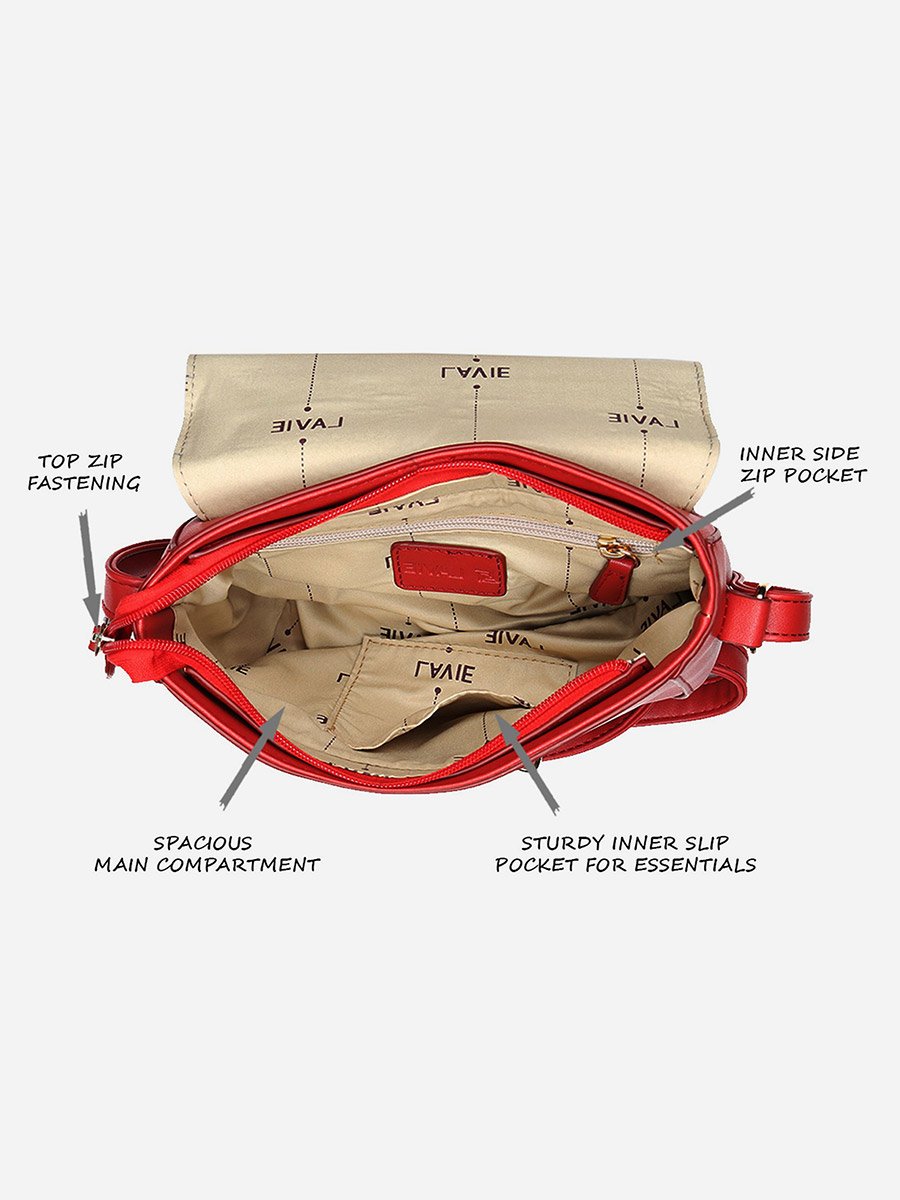 Broxa Flap Over Sling Bag