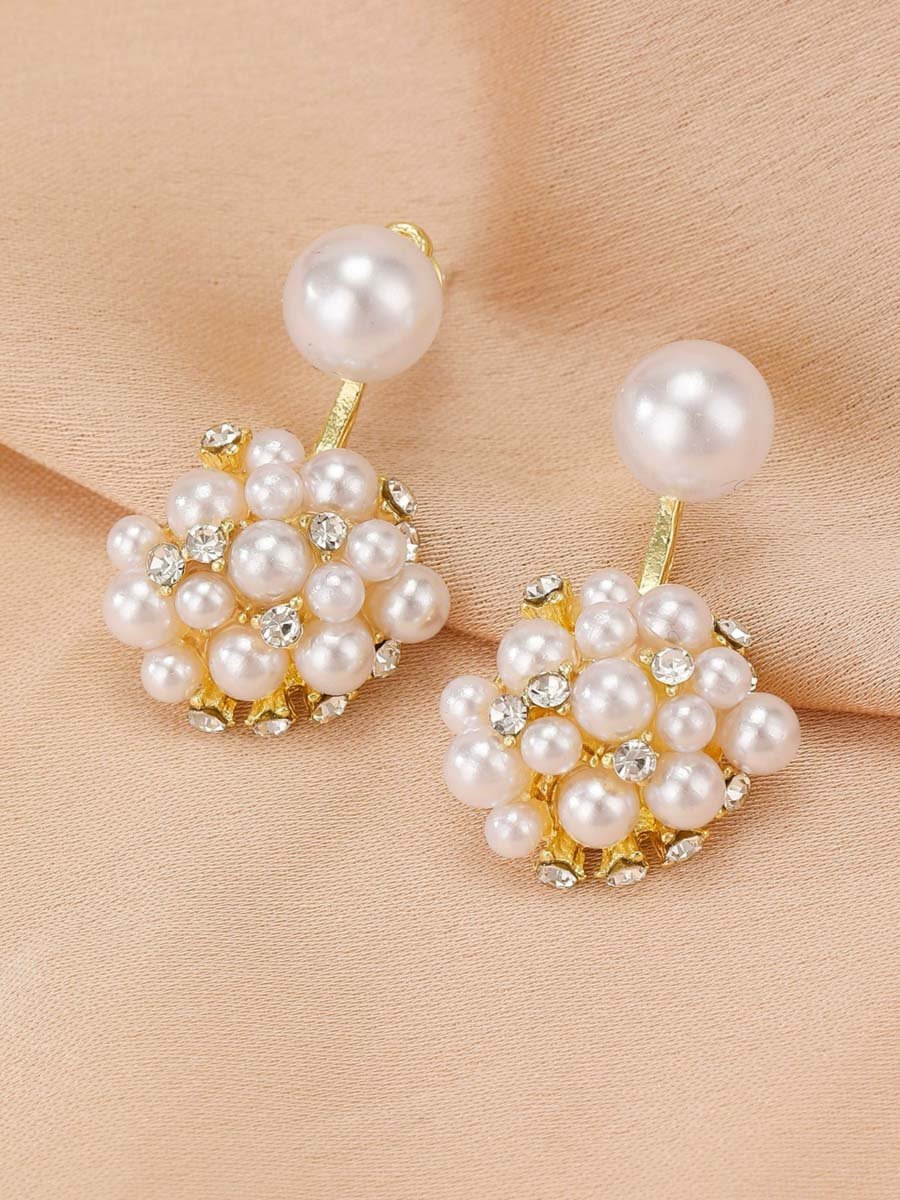 Faux Pearl Earrings