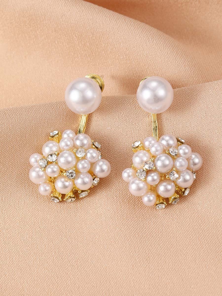 Faux Pearl Earrings