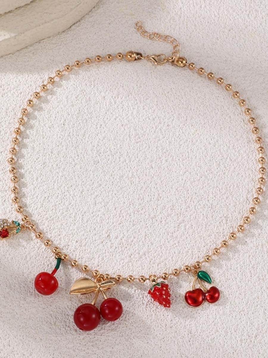 Fruit Charms Necklace