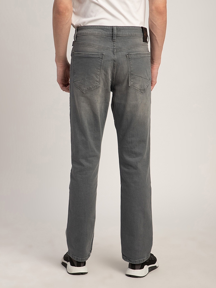 Men Slim Fit Faded Jeans
