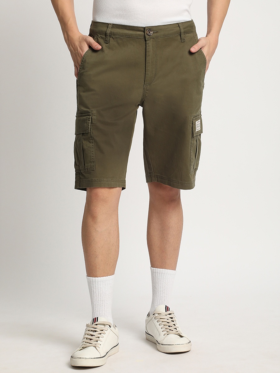 Plain Cargo Shorts