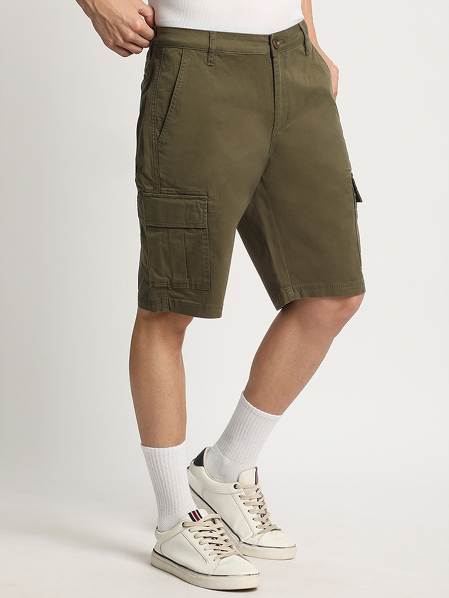 Plain Cargo Shorts