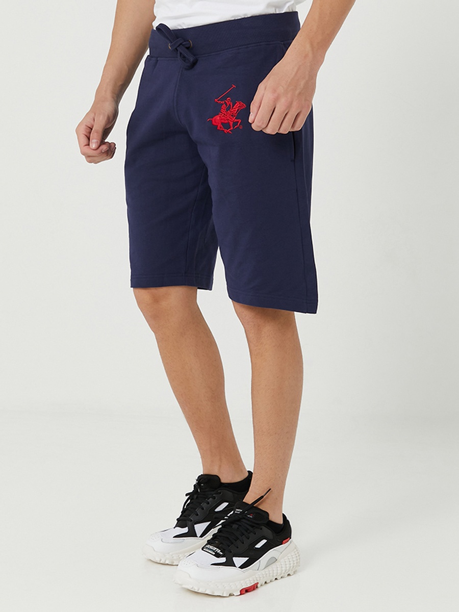 Logo Printed Knit Shorts