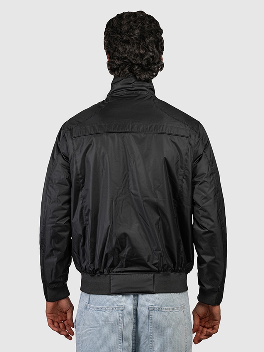 Men Solid Zip-Through Jacket