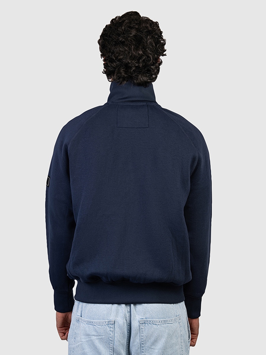 Men Zip-Through Quilted Jacket