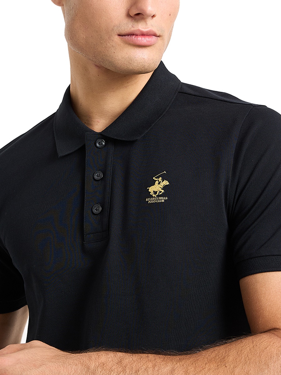 Men Regular Fit Cotton Polo