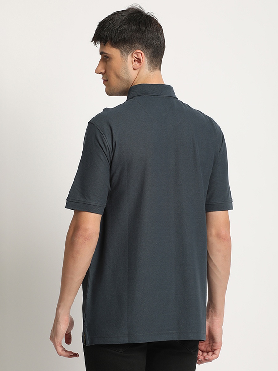 Men Regular Fit Cotton Polo