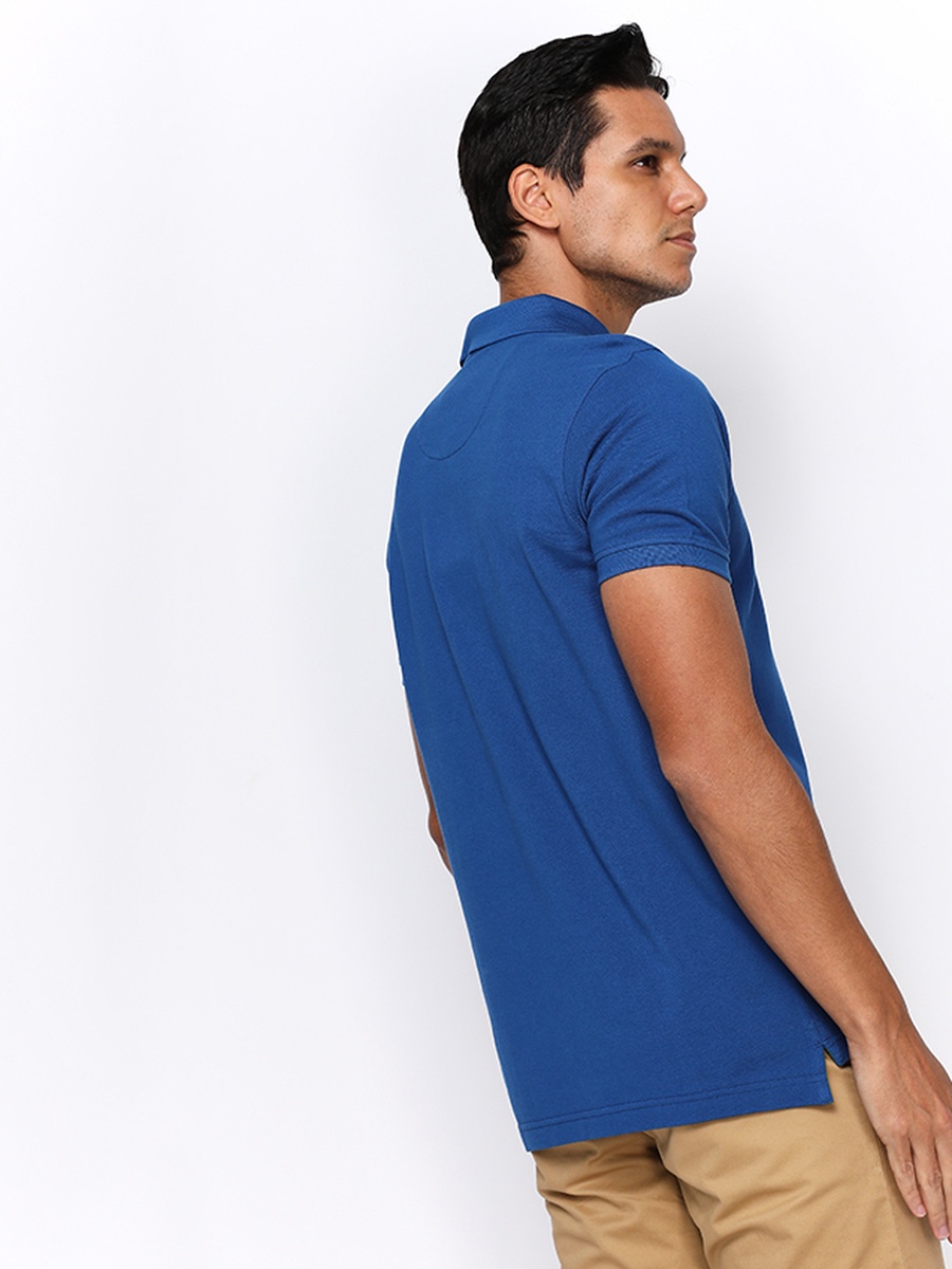 Men Regular Fit Cotton Polo