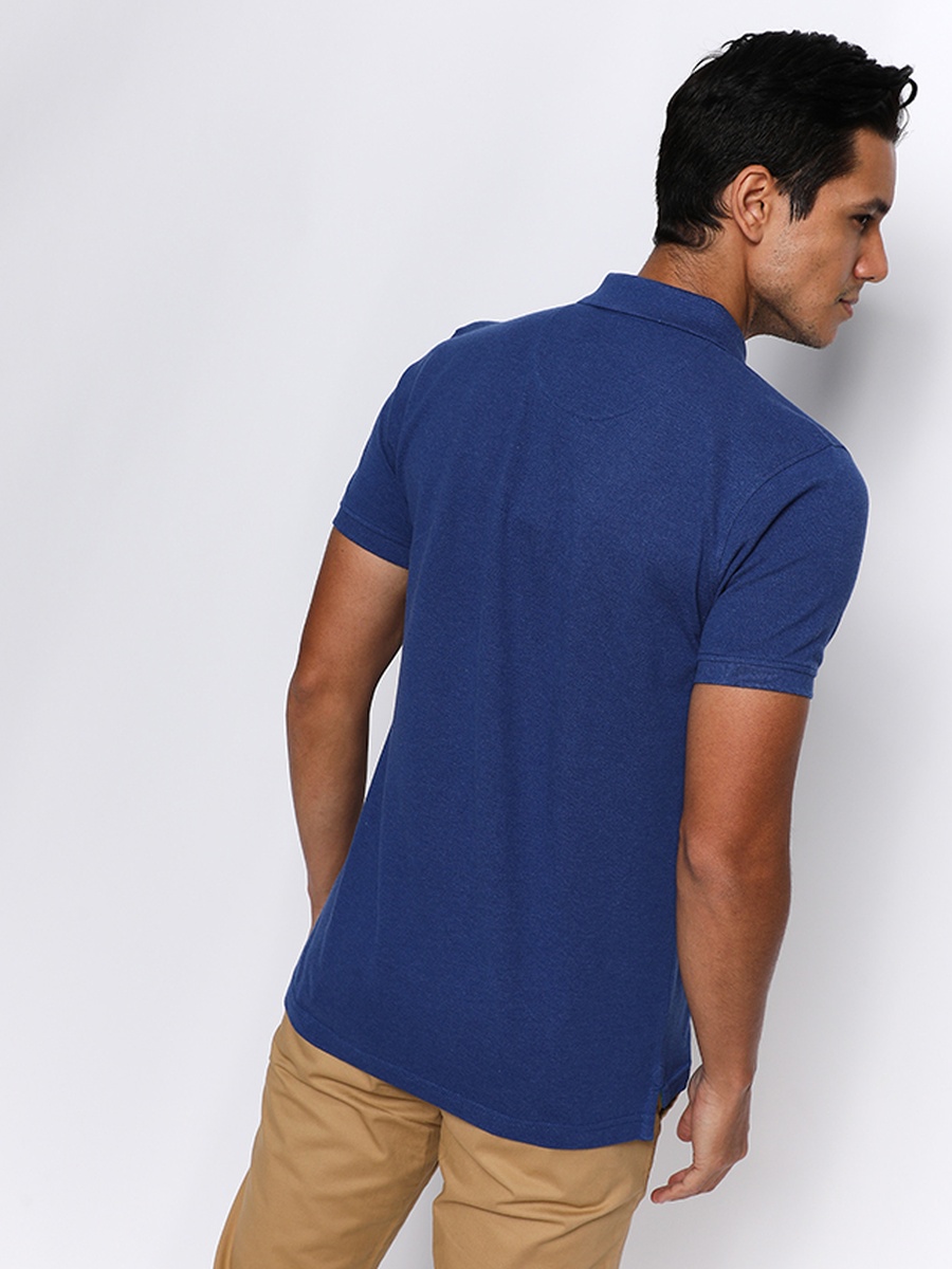 Men Regular Fit Cotton Polo