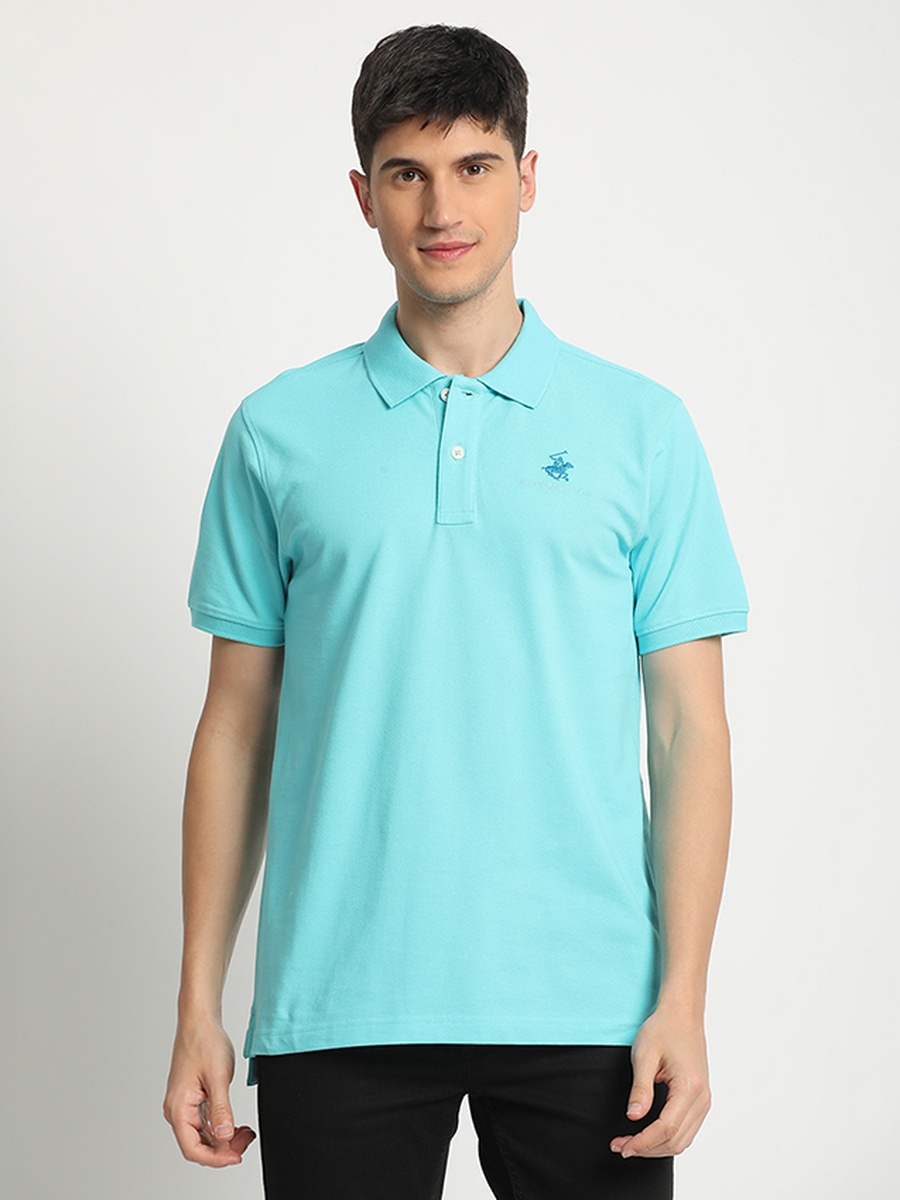 Men Regular Fit Short Sleeves Polo