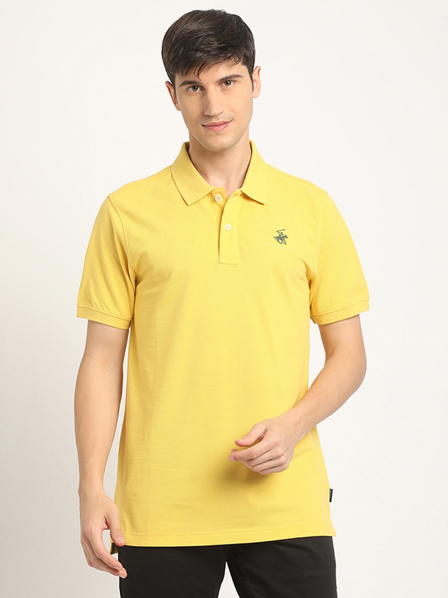 Men Regular Fit Short Sleeves Polo