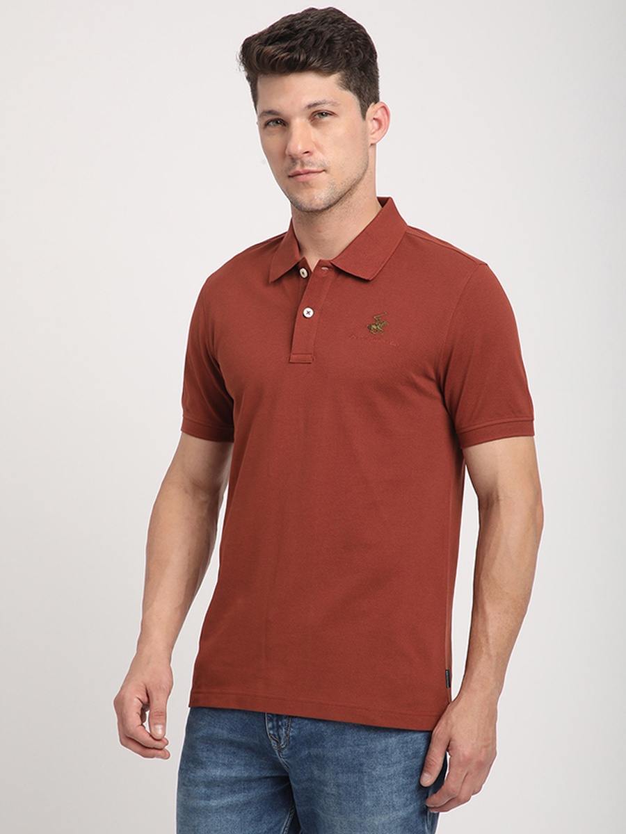 Men Regular Fit Cotton Polo