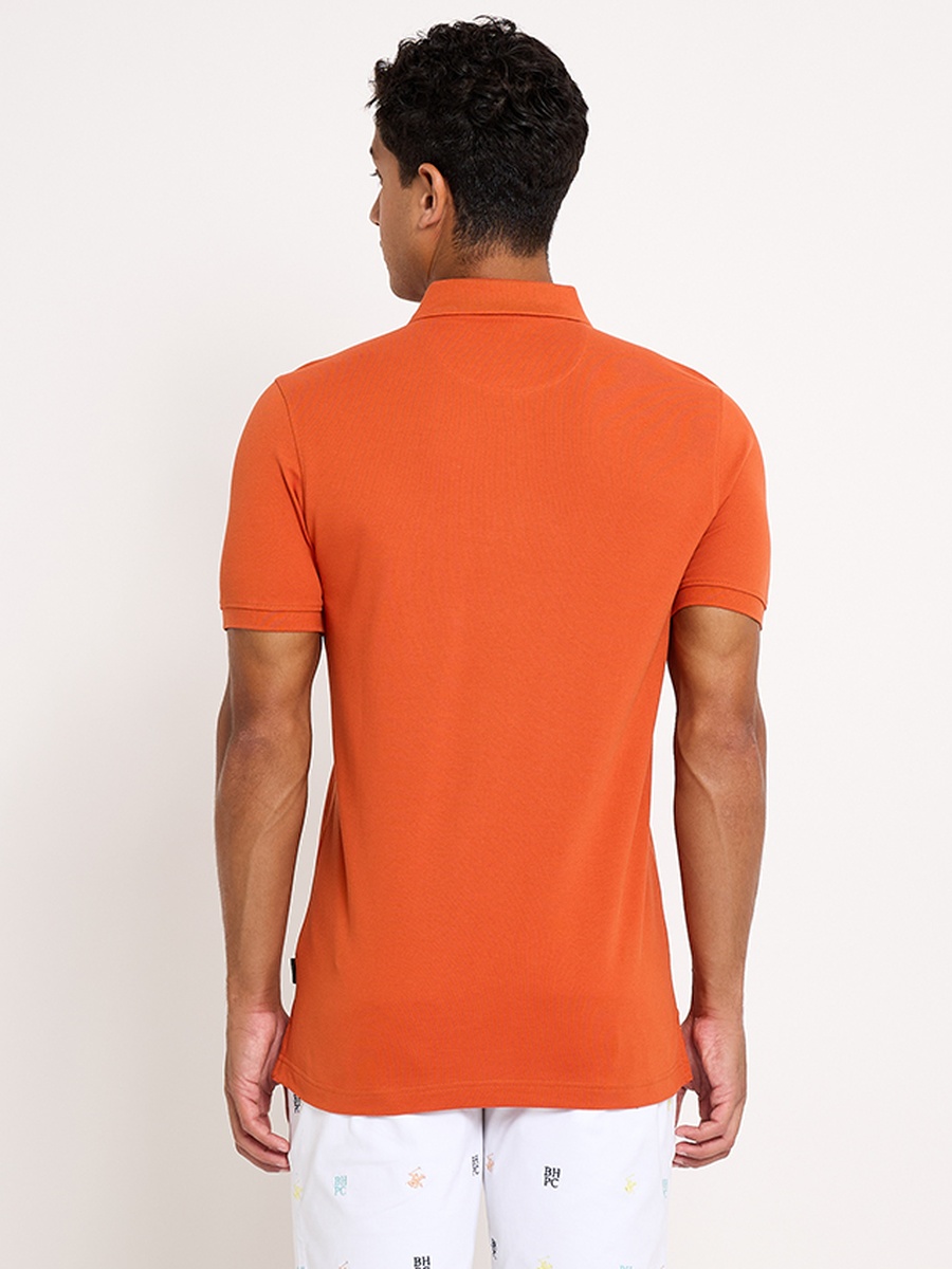 Men Regular Fit Short Sleeves Polo