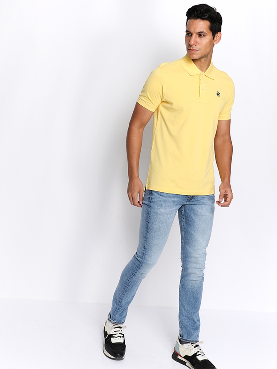 Men Regular Fit Short Sleeves Polo