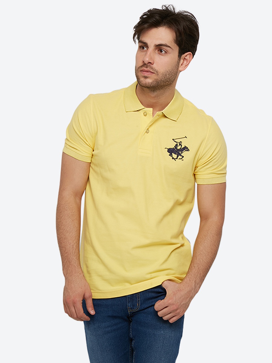 Men Regular Fit Short Sleeves Polo